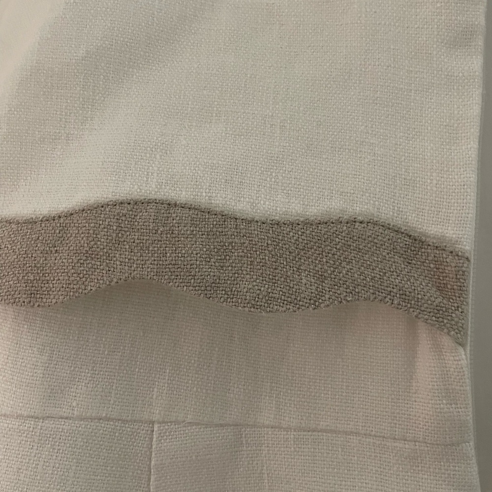 J. Crew - Linen Work Dress - Scallop Detail - Picture 3 of 5